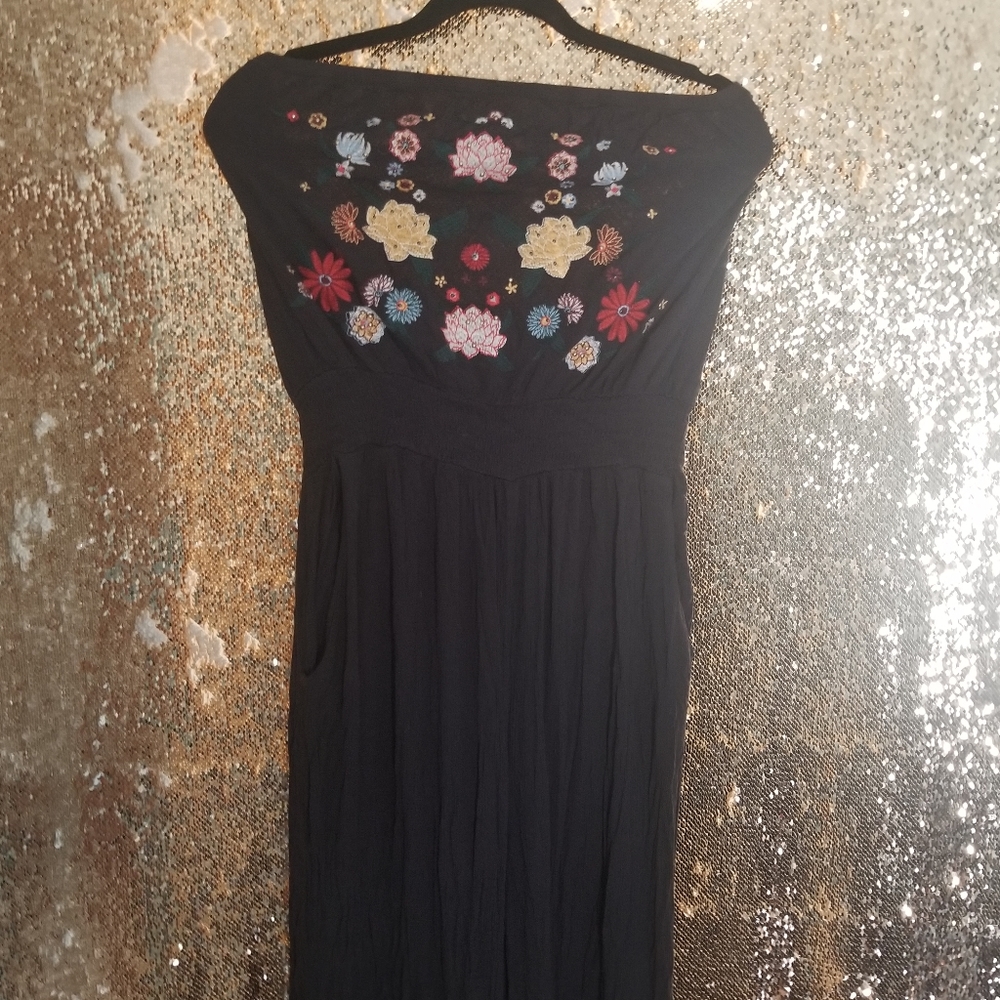 PLUS SIZE  Embroidered Jumpsuit